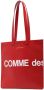 Comme Des Garçons Wallet Leren shopper Rood - Thumbnail 4