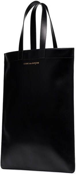 Comme Des Garçons Wallet Leren draagtas Zwart