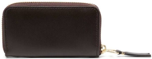 Comme Des Garçons Wallet Leren portemonnee Bruin