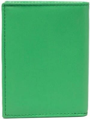 Comme Des Garçons Wallet Leren portemonnee Groen