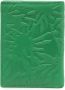 Comme Des Garçons Wallet Leren portemonnee Groen - Thumbnail 2