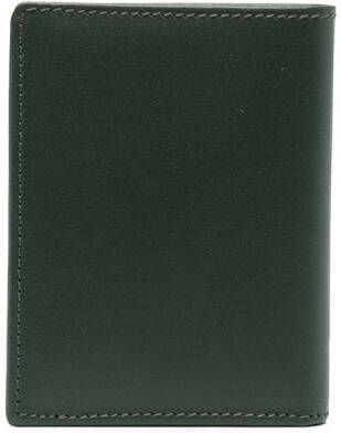 Comme Des Garçons Wallet Leren portemonnee Groen