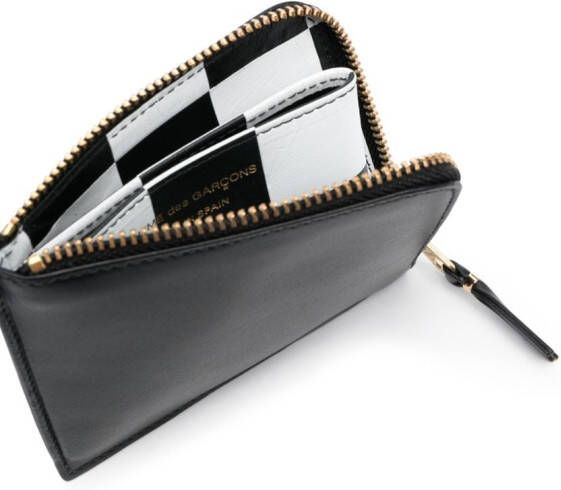 Comme Des Garçons Wallet Leren portemonnee Zwart