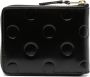 Comme Des Garçons Wallet Leren portemonnee Zwart - Thumbnail 1