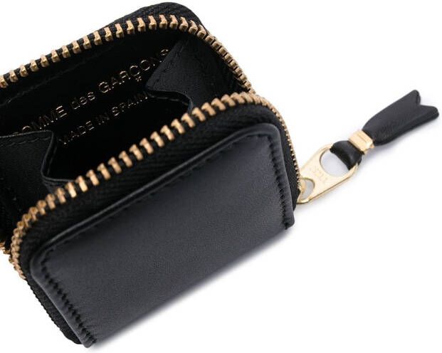 Comme Des Garçons Wallet Leren portemonnee Zwart