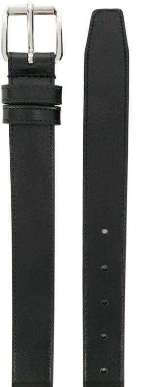 Comme Des Garçons Wallet Leren riem Zwart
