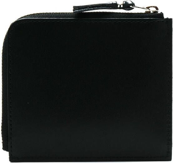 Comme Des Garçons Wallet Live Free portemonnee met rits Zwart