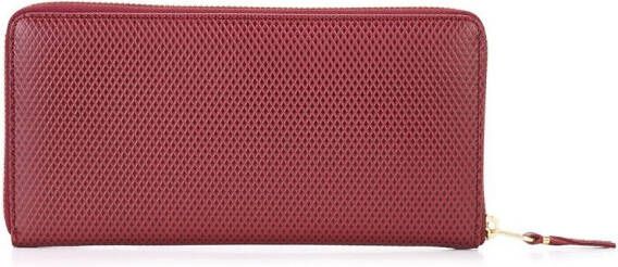 Comme Des Garçons Wallet Luxury Group leren portemonnee Rood