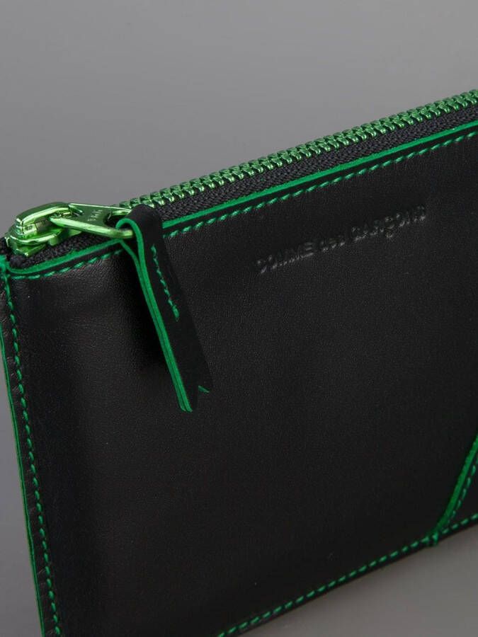Comme Des Garçons Wallet 'Marvellous Zip' wallet Zwart