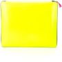 Comme Des Garçons Wallet 'New Super Fluo' iPad case Geel - Thumbnail 3