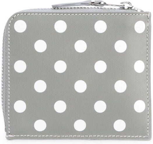 Comme Des Garçons Wallet polka dots wallet Grijs