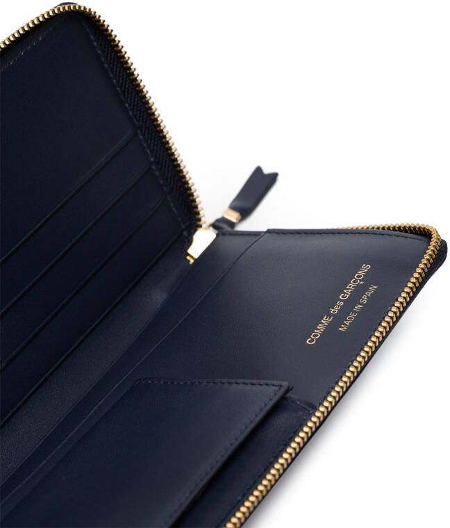 Comme Des Garçons Wallet Portemonnee Blauw