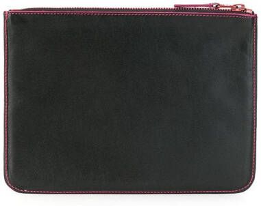Comme Des Garçons Wallet Leren portemonnee Zwart