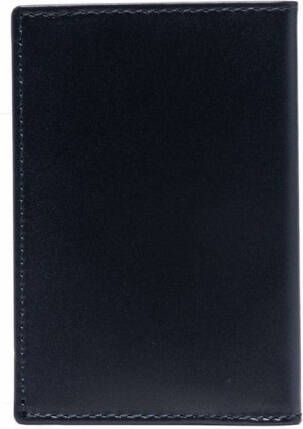 Comme Des Garçons Wallet Portemonnee met logo Blauw