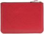 Comme Des Garçons Wallet Portemonnee met logo-reliëf Rood - Thumbnail 2