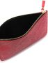 Comme Des Garçons Wallet Portemonnee met logo-reliëf Rood - Thumbnail 3