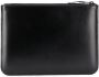 Comme Des Garçons Wallet Portemonnee met logo reliëf Zwart - Thumbnail 2