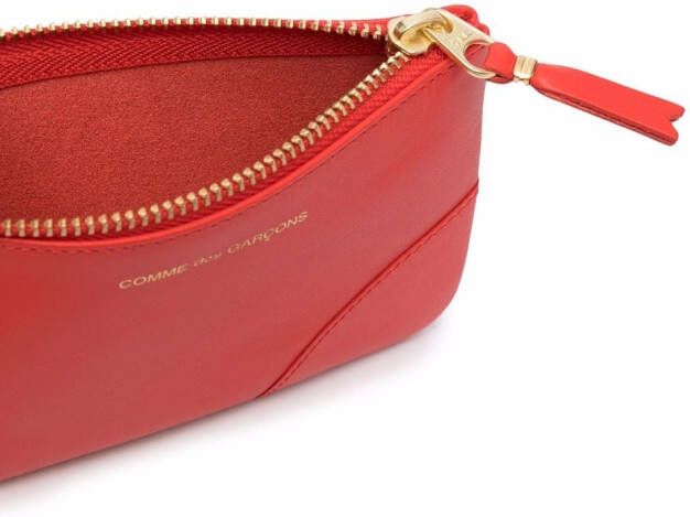 Comme Des Garçons Wallet Portemonnee met logo Oranje