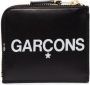 Comme Des Garçons Wallet Huge portemonnee met logo Zwart - Thumbnail 2