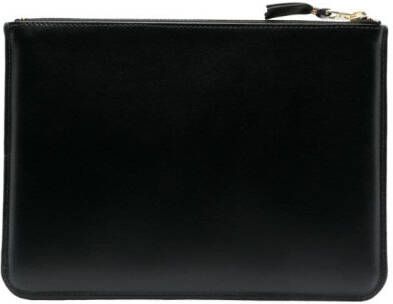 Comme Des Garçons Wallet Portemonnee met logoprint Zwart