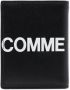 Comme Des Garçons Wallet Portemonnee met logoprint Zwart - Thumbnail 2