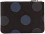 Comme Des Garçons Wallet Portemonnee met polka dots Zwart - Thumbnail 2