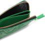 Comme Des Garçons Wallet Portemonnee met rits Groen - Thumbnail 3