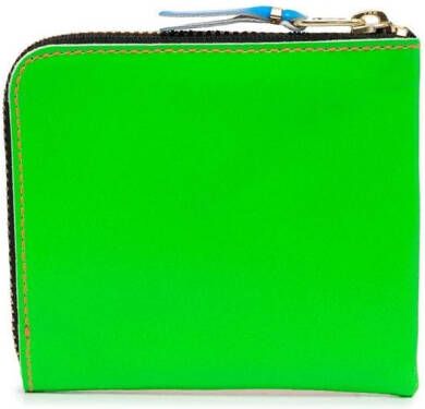 Comme Des Garçons Wallet Portemonnee met rits Oranje