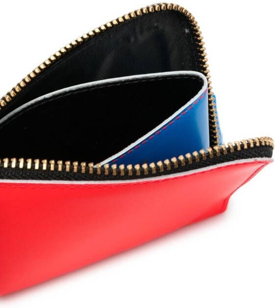 Comme Des Garçons Wallet Portemonnee met rits Oranje