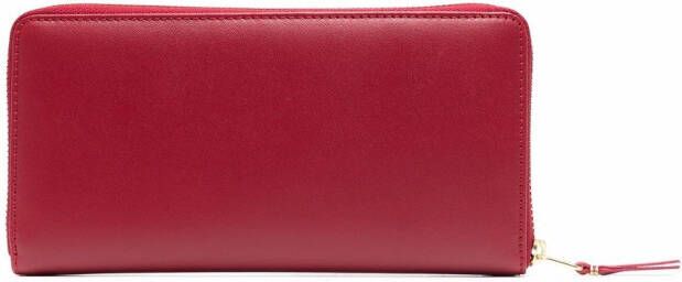 Comme Des Garçons Wallet Portemonnee met rits Rood