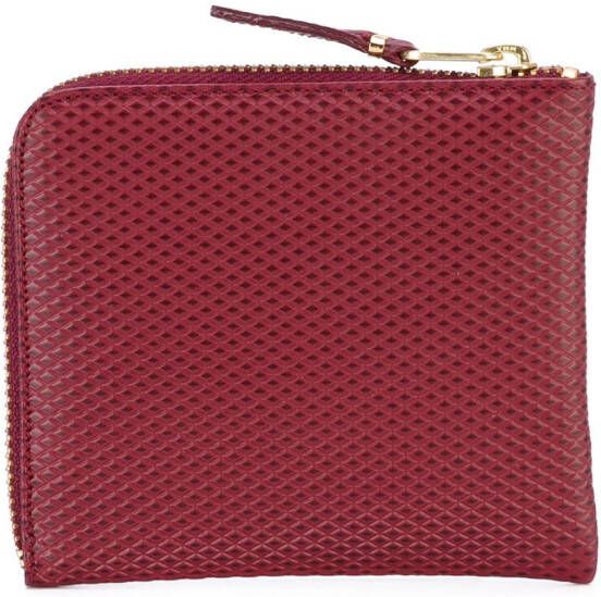 Comme Des Garçons Wallet portemonnee met ritssluiting Roze
