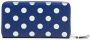 Comme Des Garçons Wallet Portemonnee met stippen Blauw - Thumbnail 2