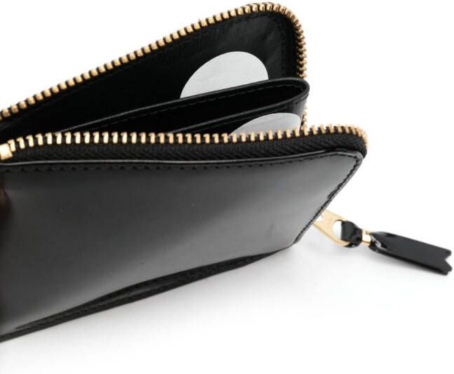 Comme Des Garçons Wallet Portemonnee met stippen Zwart