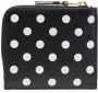 Comme Des Garçons Wallet Portemonnee met stippen Zwart - Thumbnail 2
