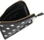 Comme Des Garçons Wallet Portemonnee met stippen Zwart - Thumbnail 3