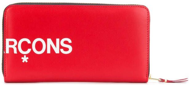 Comme Des Garçons Wallet Rechthoekige portemonnee Rood