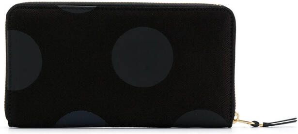 Comme Des Garçons Wallet Rechthoekige portemonnee Zwart