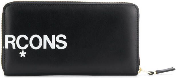 Comme Des Garçons Wallet Rechthoekige portemonnee Zwart