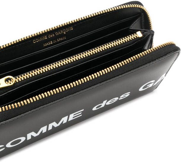 Comme Des Garçons Wallet Rechthoekige portemonnee Zwart
