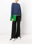 Comme Des Garçons Wallet zip around pouch Groen - Thumbnail 2