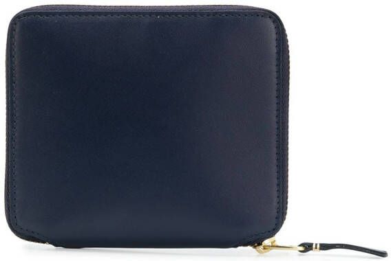 Comme Des Garçons Wallet rondgeritste portemonnee Blauw