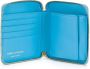 Comme Des Garçons Wallet portemonnee met rits Blauw - Thumbnail 3