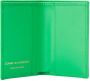 Comme Des Garçons Wallet Super Fluo portemonnee Groen - Thumbnail 3