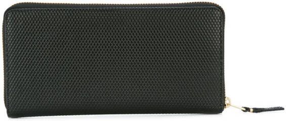 Comme Des Garçons Wallet versierd gemaakte portefeuille Zwart