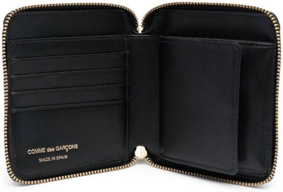 Comme Des Garçons Wallet Leren portemonnee Zwart