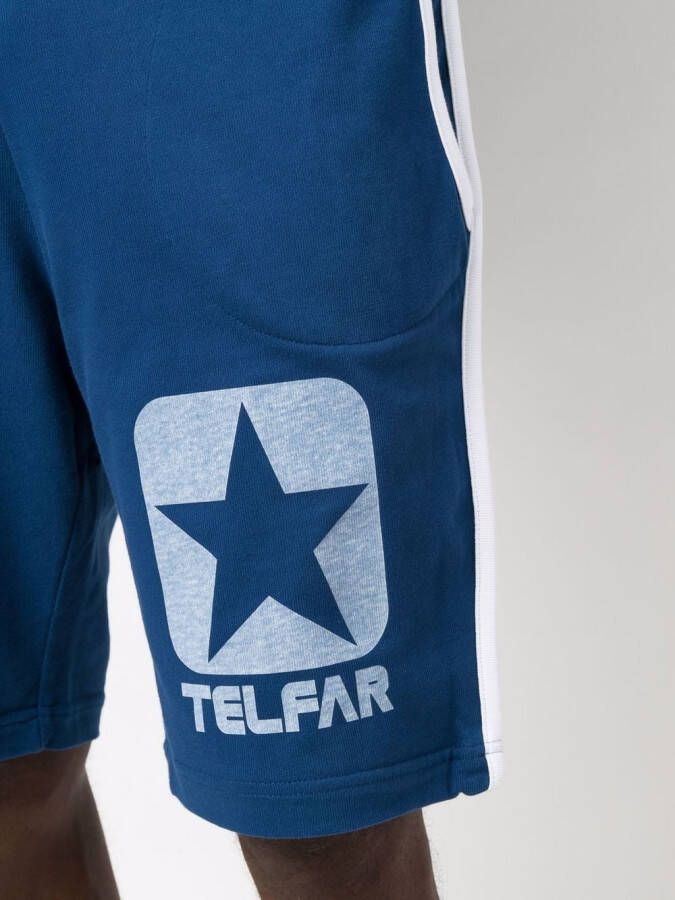 Converse Trainingsshorts met logoprint Blauw