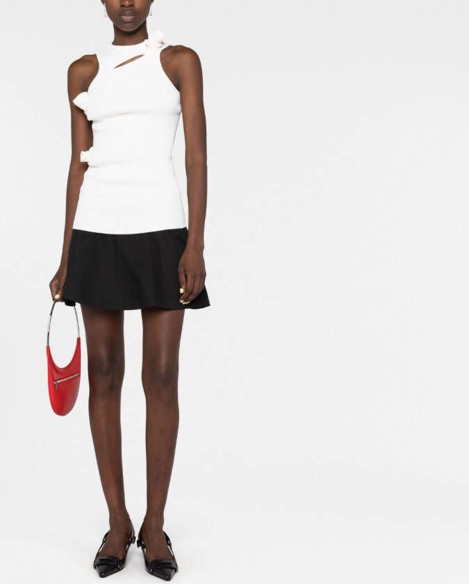 Coperni Asymmetrische tanktop Wit