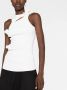 Coperni Asymmetrische tanktop Wit - Thumbnail 5