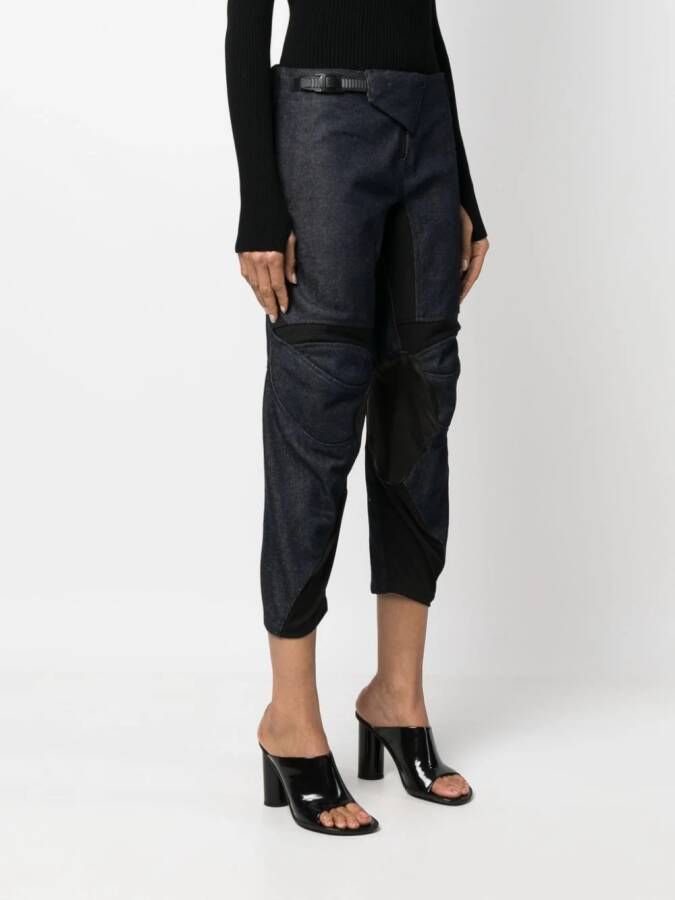 Coperni Cropped jeans Blauw