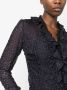 Coperni Blouse verfraaid met kristallen Blauw - Thumbnail 5